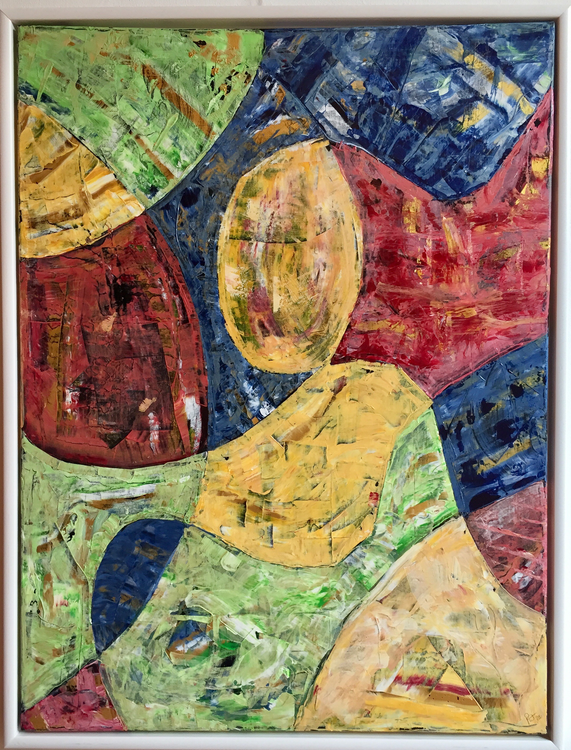"Traumland", Acryl auf Leinwand, 80 x 60