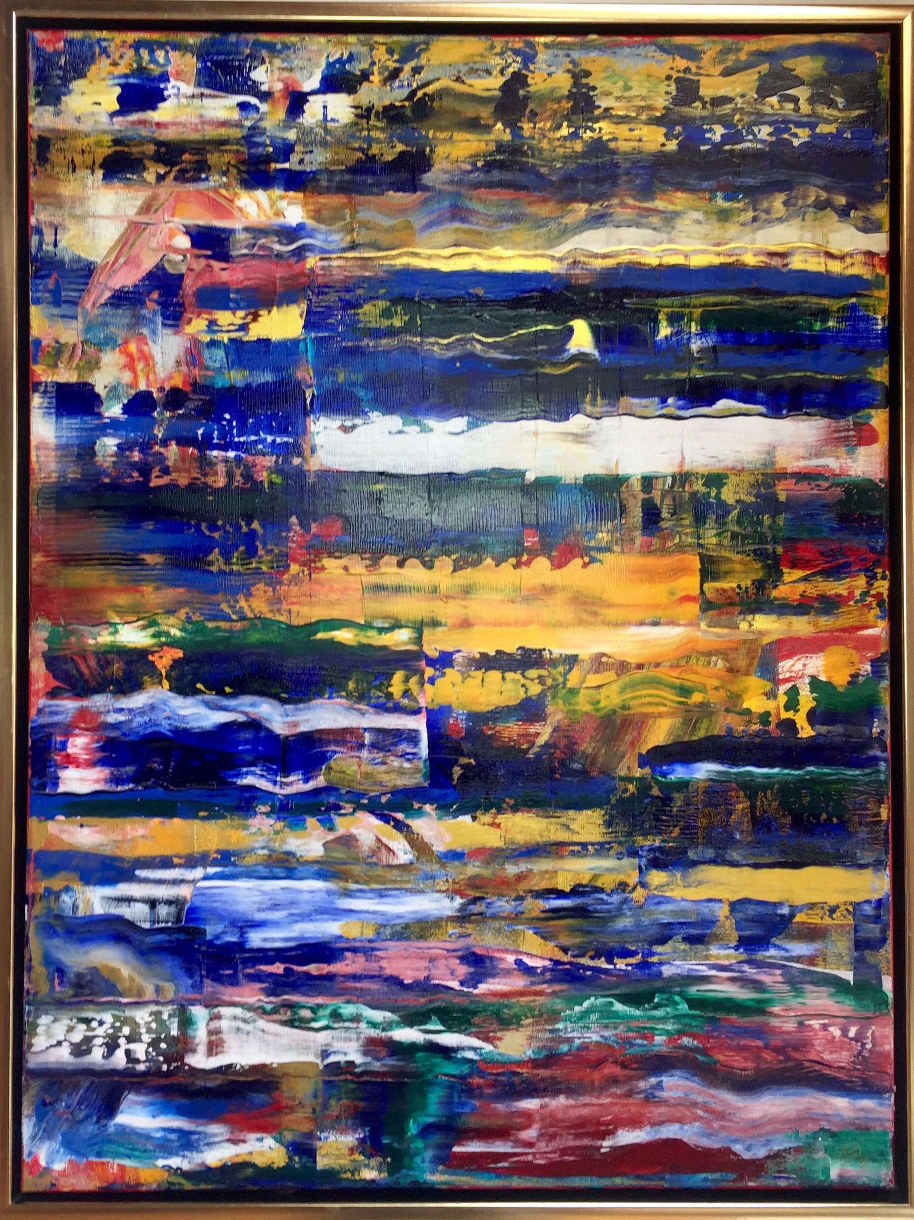 "several worlds", Acryl auf Leinwand, 60x80